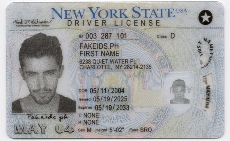 New York-NY Fake ID - United States Fake ID - High Quality Scannable Fake ID Card