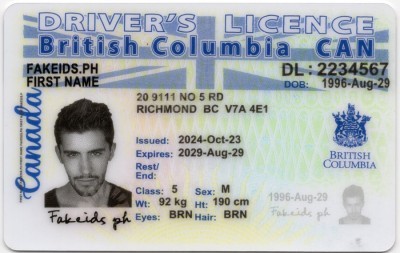 British Columbia-BC Canada Fake ID