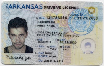 Arkansas-AR Fake ID