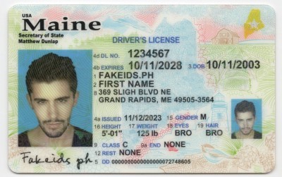 Maine-ME Fake ID