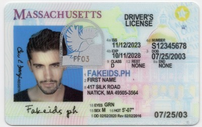 Massachusetts-MA Fake ID