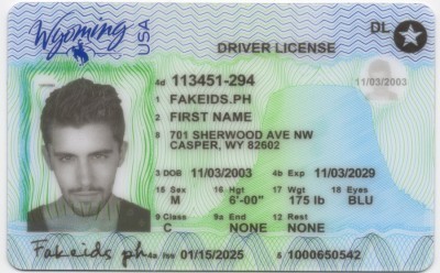 Wyoming-WY Fake ID